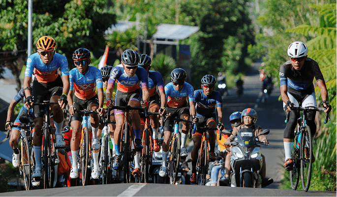 Jakarta Pro Cycling team riders