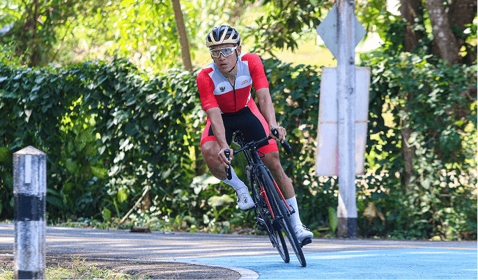 Jakarta Pro Cycling rider training
